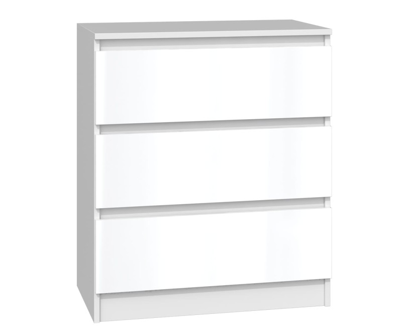 Komoda MALTA M3 biela lesk