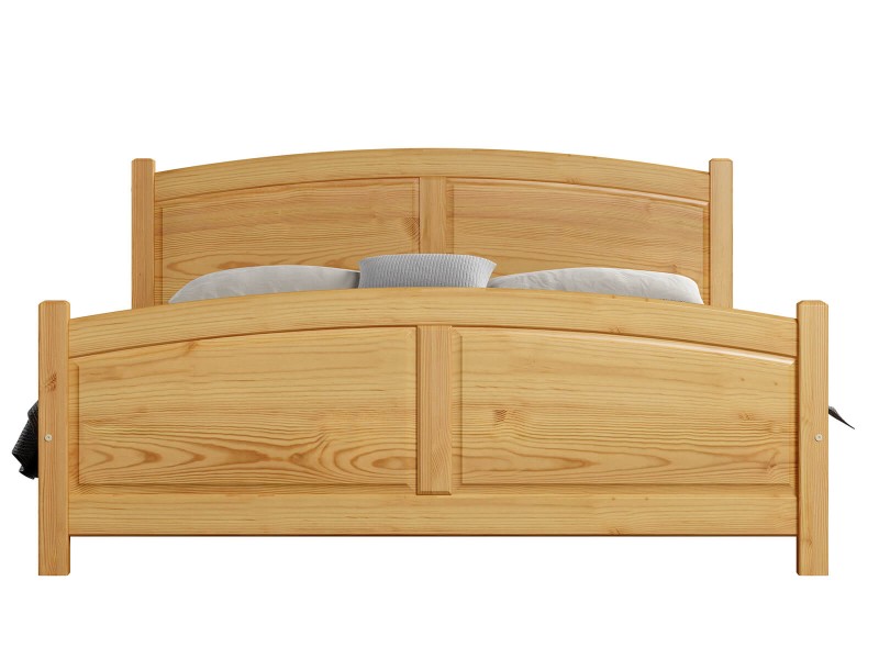 Posteľ borovica Mela 160x200 jelša