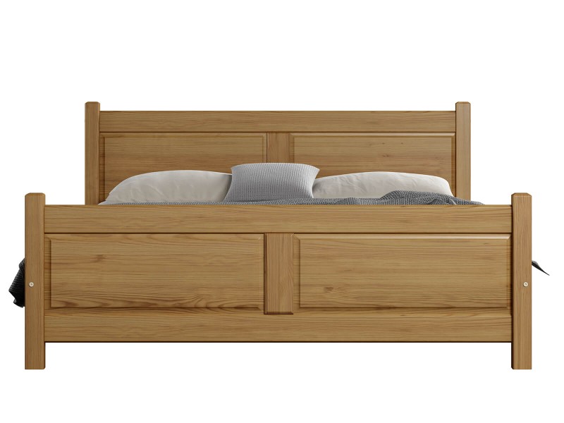 Posteľ borovica Lena 160x200 dub