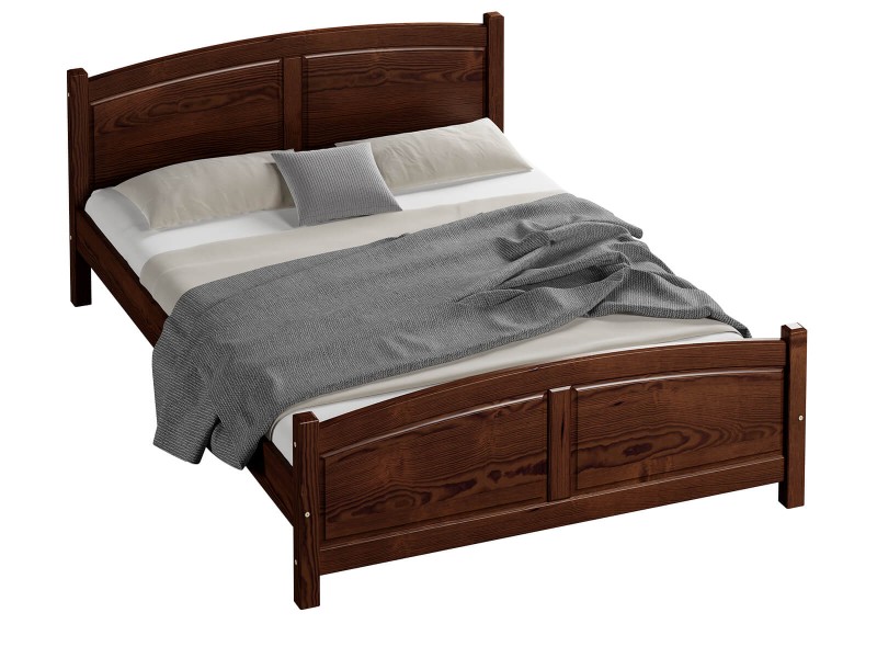 Posteľ borovica Mela 160x200 orech