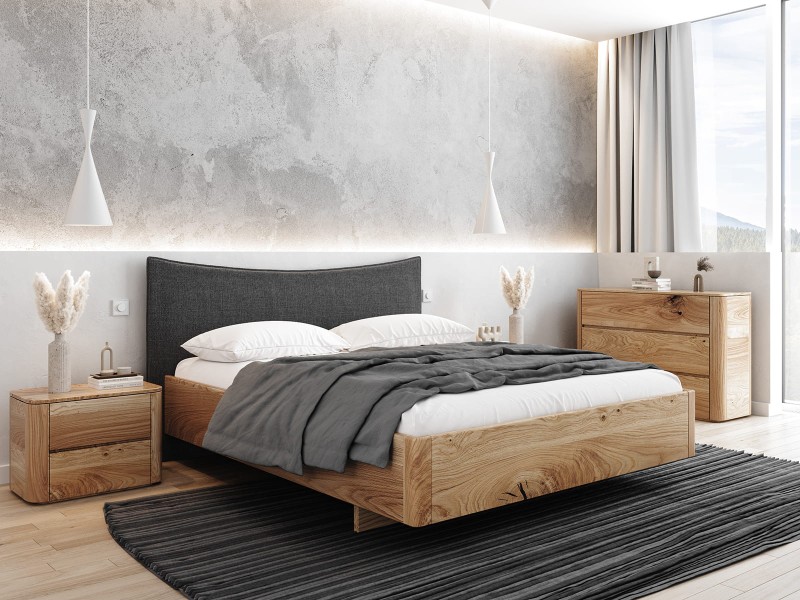 Posteľ dubová 180x200 cm Altari