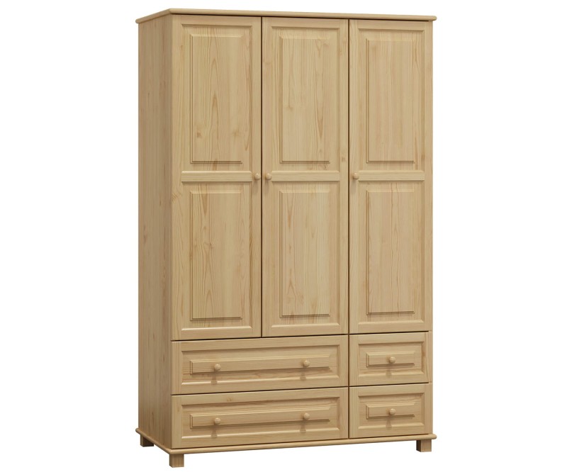 Skříň borovice 3Dč3 šířka 120