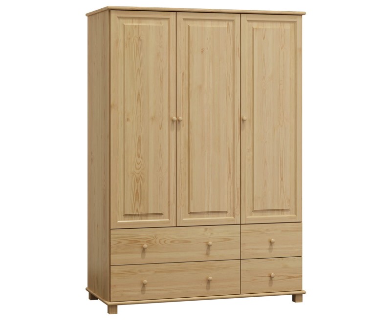 Skříň borovice 3Dč7 šířka 133