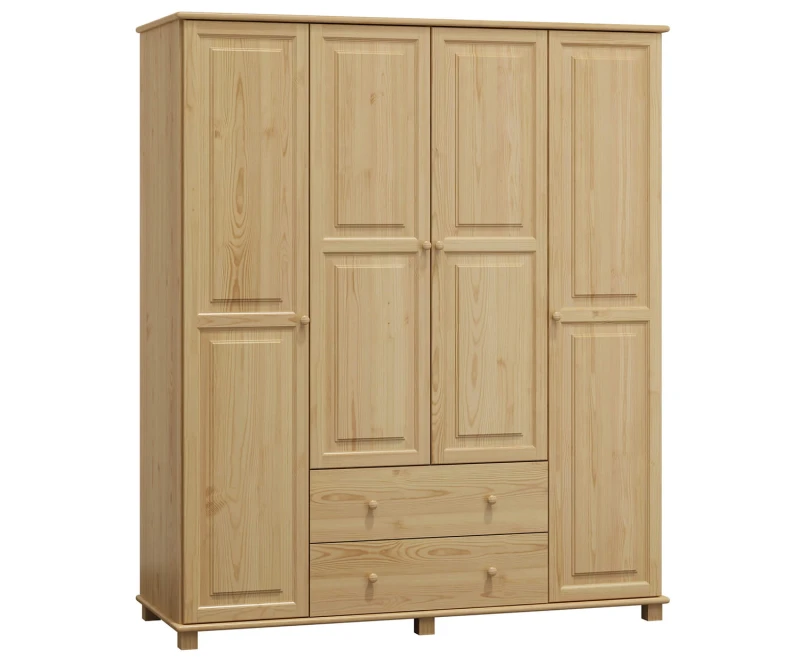 Skříň borovice 4Dč2 šířka 160