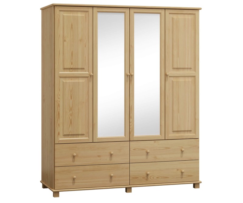 Skříň borovice 4Dč4 šířka 180