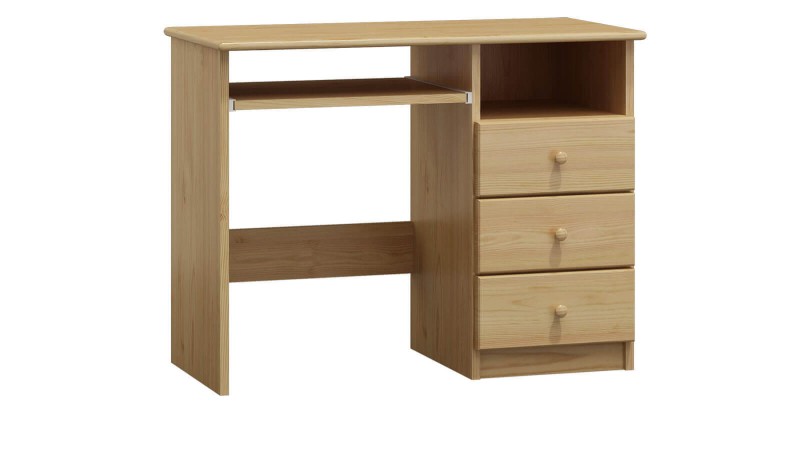Psací stůl borovice Eduard hloubka 48