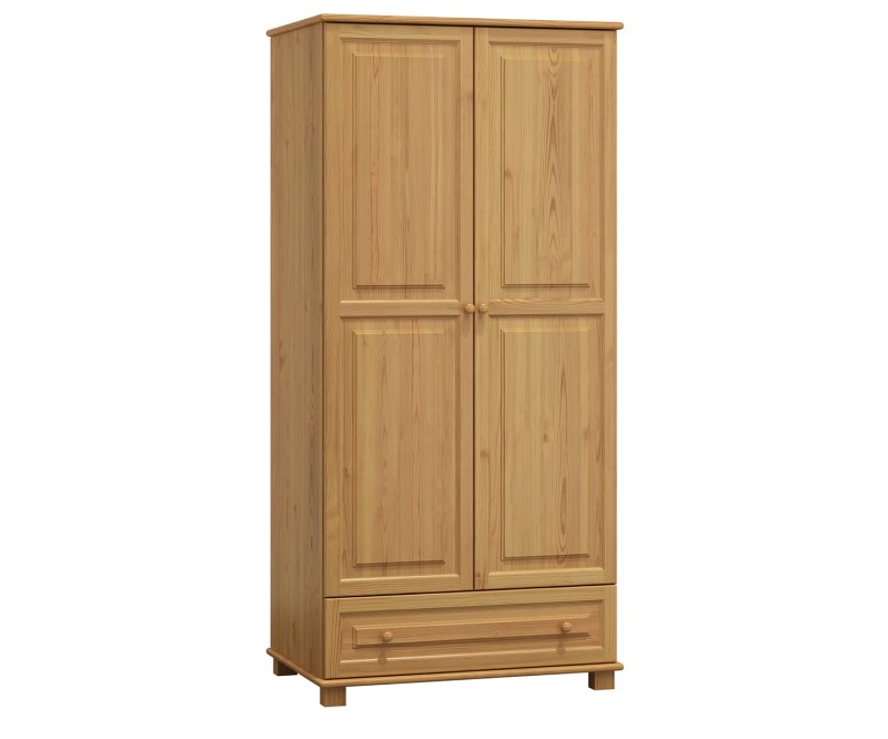 Skříň olše 2Dč1 šířka 80 věšák