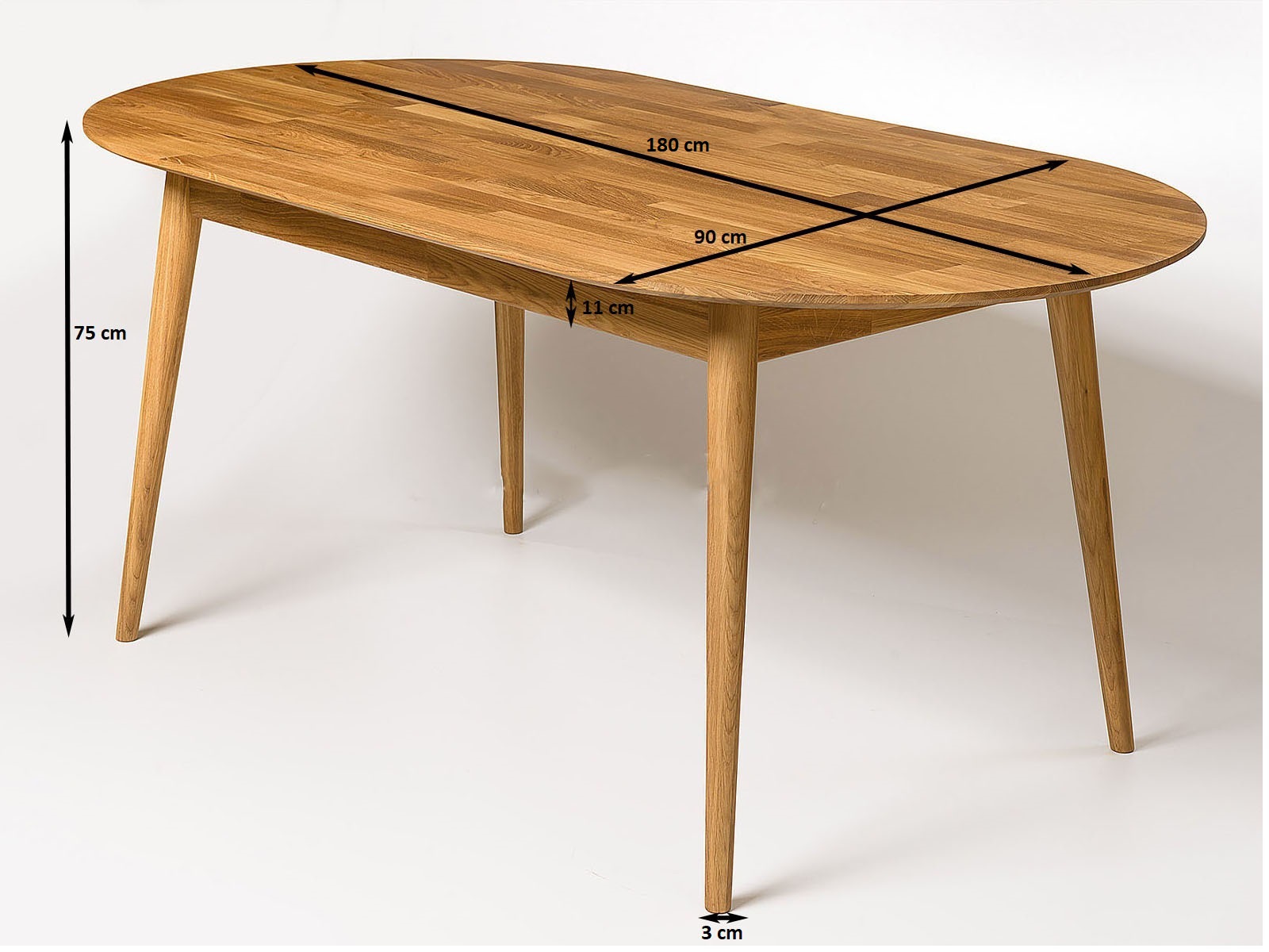 Bergen 180x90cm